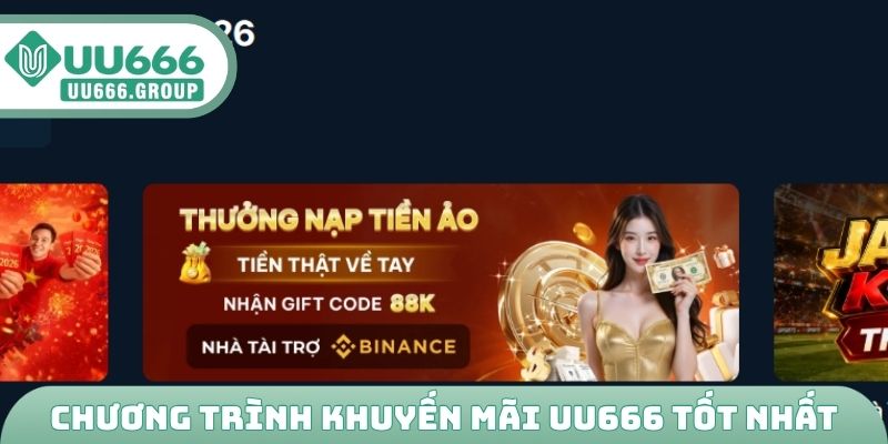 Chương trình khuyến mãi UU666 tốt nhất