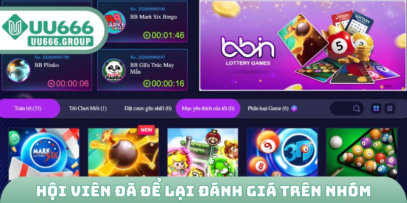 Hội viên thực tế đã để lại đánh giá trên nhóm